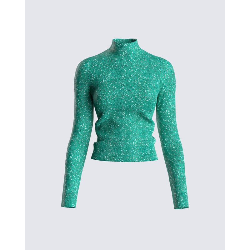 Dionne Sequin Knit Top