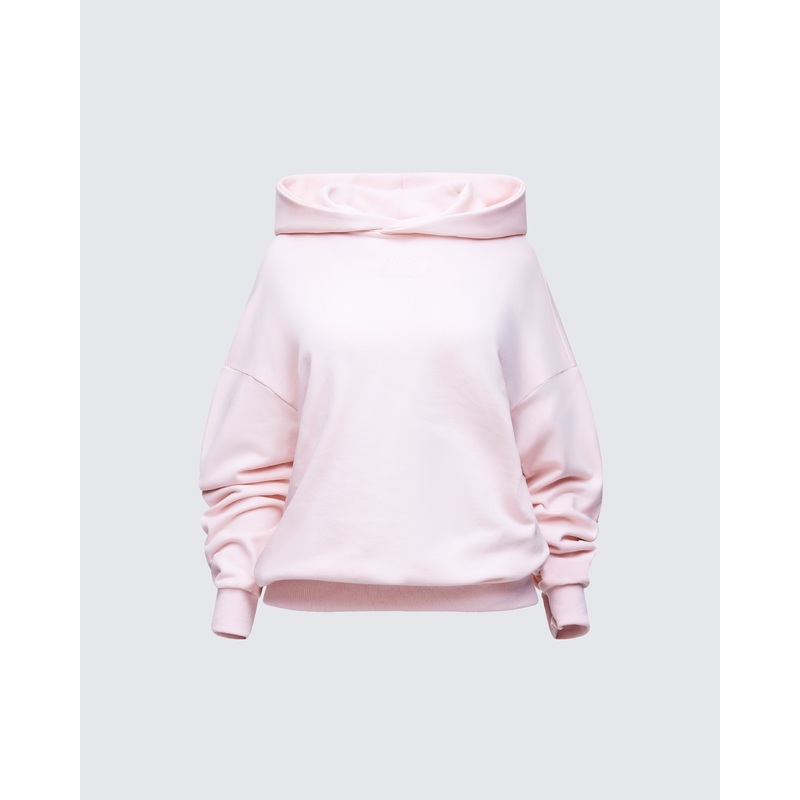 Azariah Stone Oversized Hoodie Top