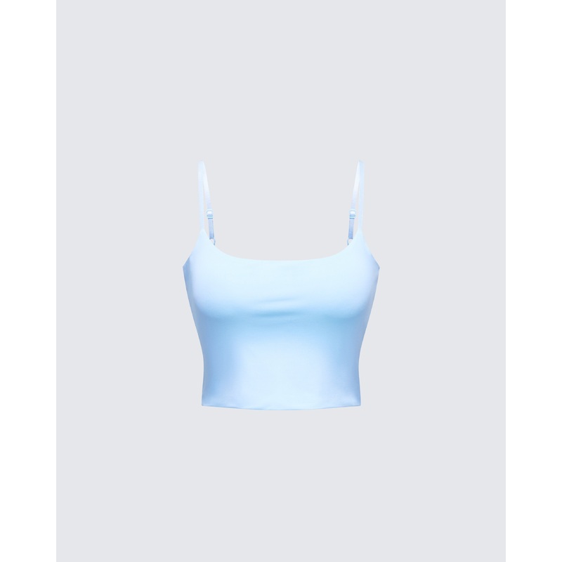 Soleia Blue Cami Top