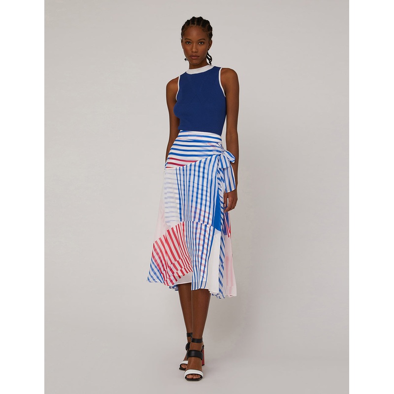 Tie Waist Stacking Skirt