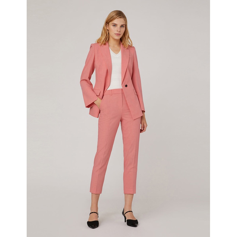 CROP LEG SUIT TROUSERS