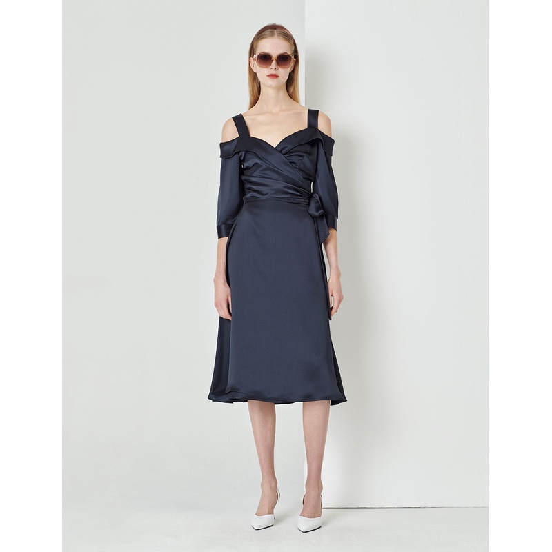 Dark Blue One-Piece Camisole Top