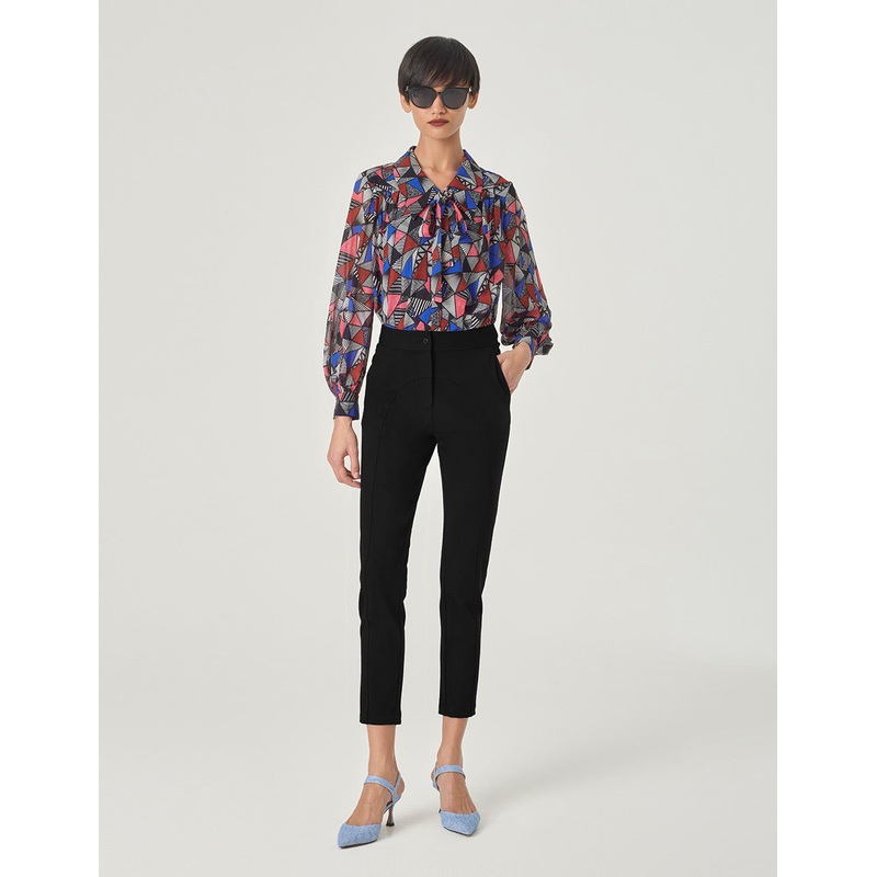 Black Classic Slim Fit Stretch Leggings