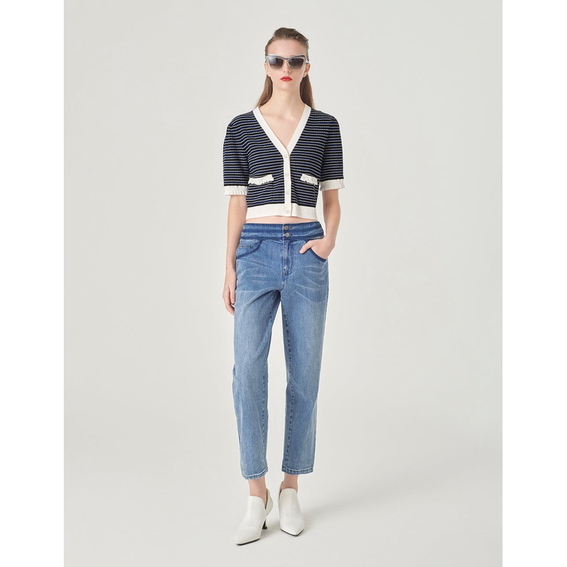 Denim Split Jeans