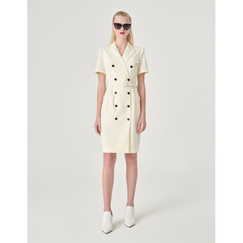 Double Breasted Suit Dress