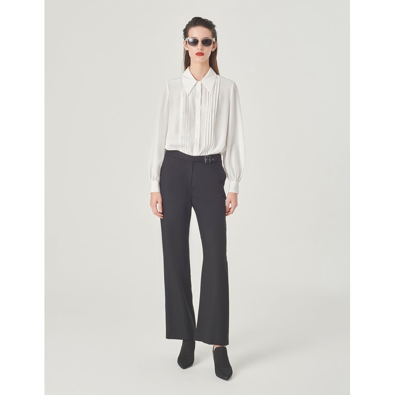 Off-White Silk Blouse