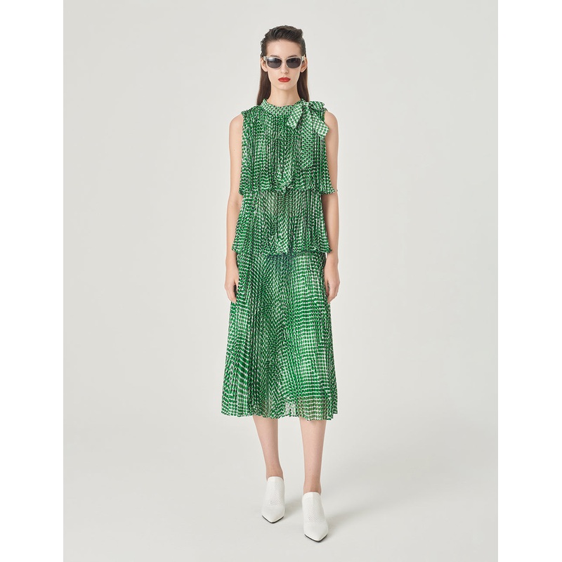 Sleeveless Printed Top