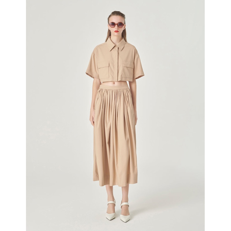 Loose Short Sleeve Blouse