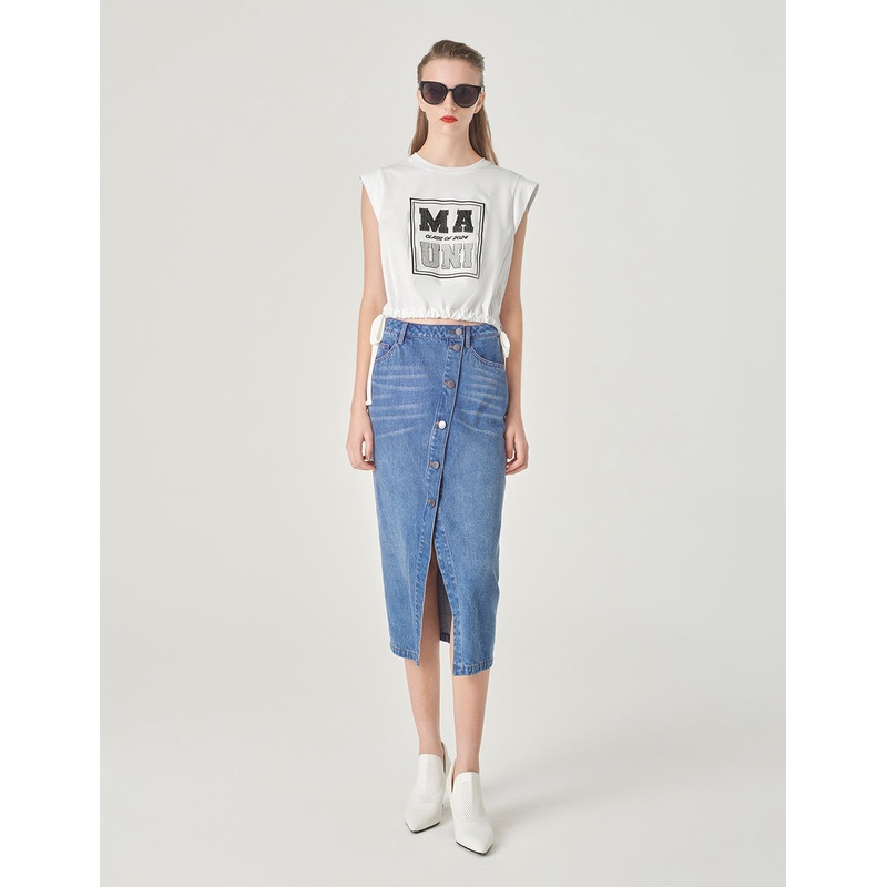 Sequin Embroidered Logo T-Shirt