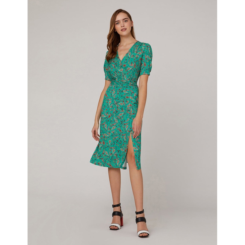 Mint Green Peris Pattern Dress