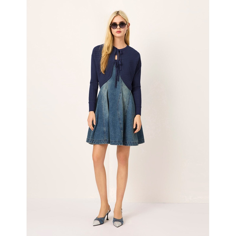 Knit Cover-Up Casual Tie Summer Cardigan