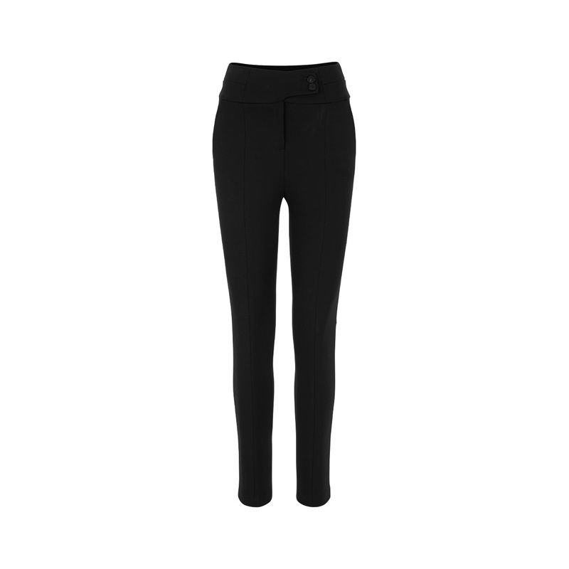 Casual Slim-Fit Pencil Trousers