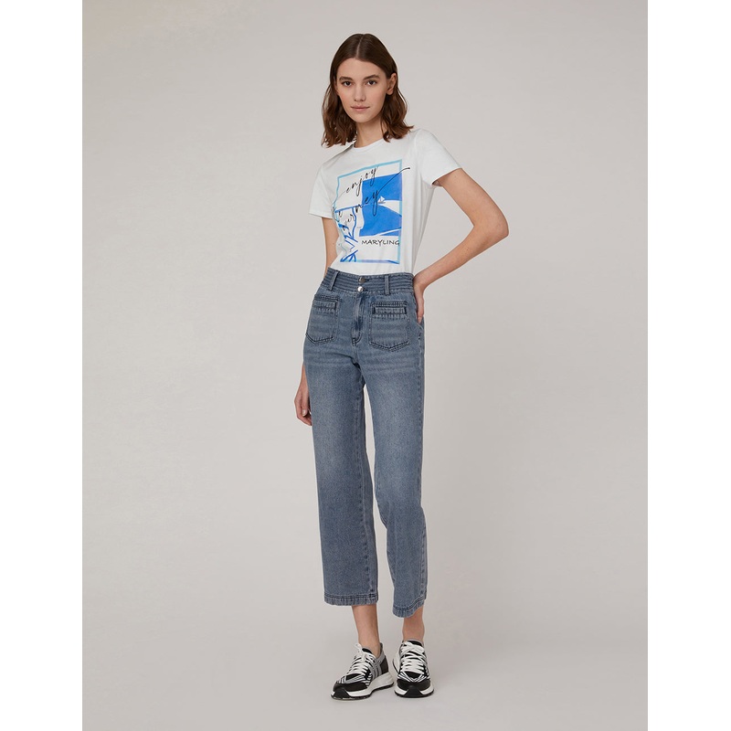 Classic round neck logo short sleeve t-shirt