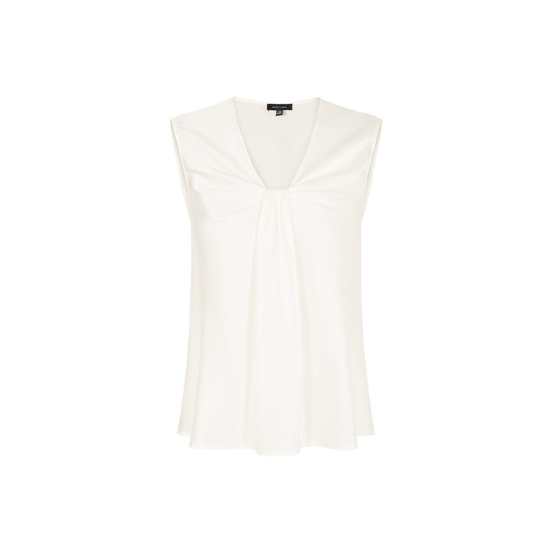 V-Neck Knot Sleeveless Top